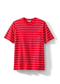 A red and white striped t-shirt.