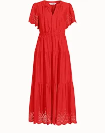 A red dress.