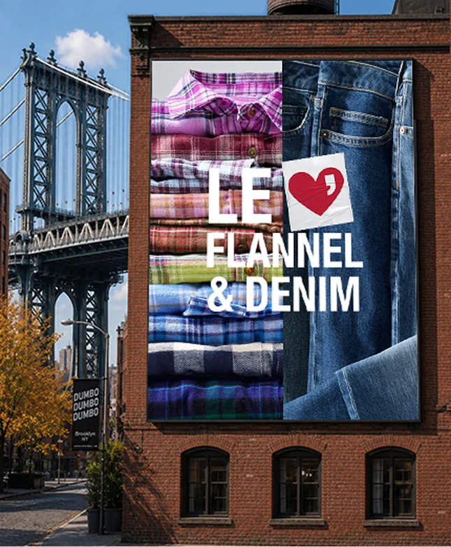 LE Loves Flannel & Denim
