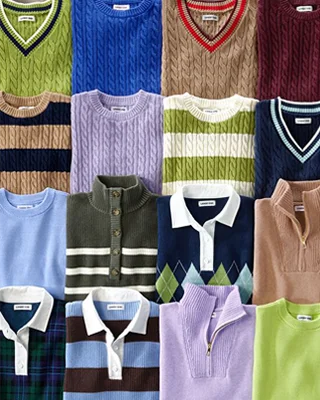 Several varieties of Drifter tops.