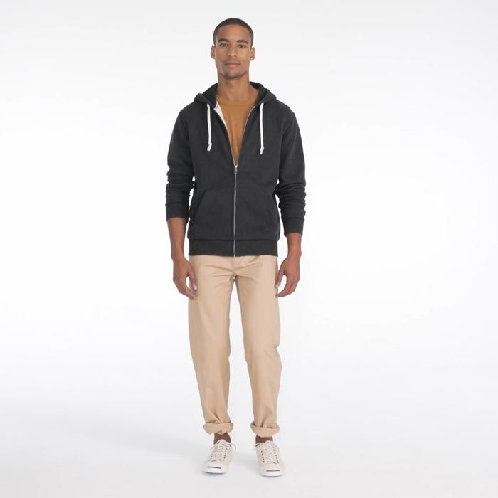 Men's Serious Sweats Full Zip Hoodie | Lands' End