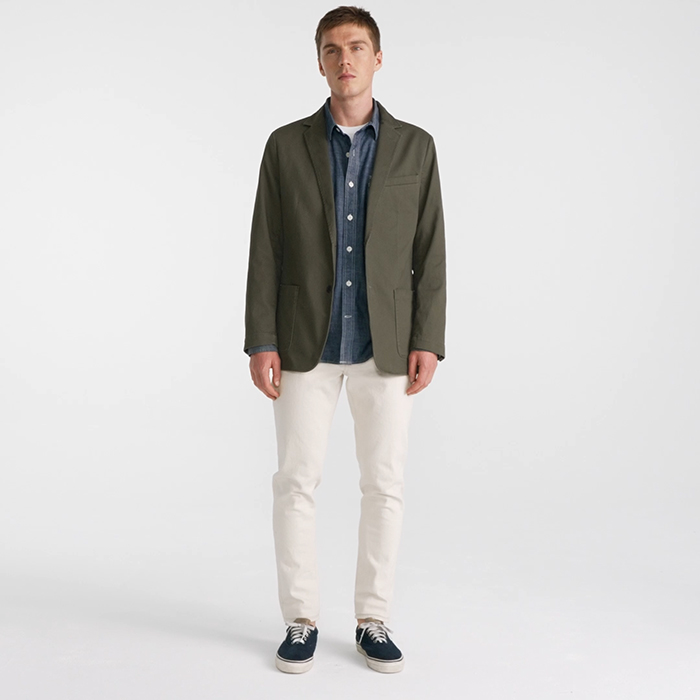 Men's Travel Kit Chino Blazer | Lands' End