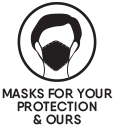 Masks for your protection and ours