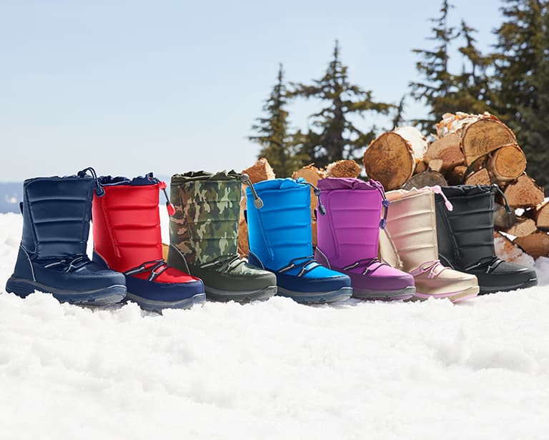 Kids' Boots in Good Shape All Winter 