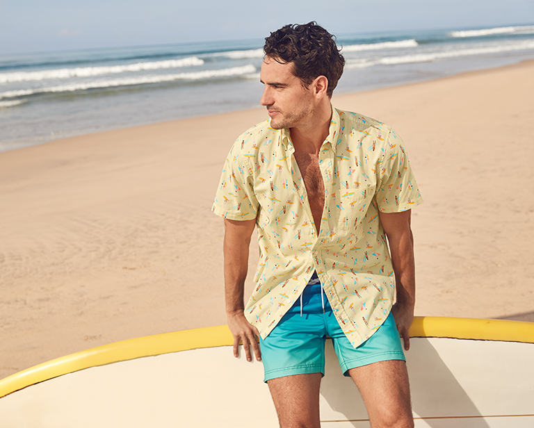 Go Bold this Summer With These Stylish Men’s Swim Trunks