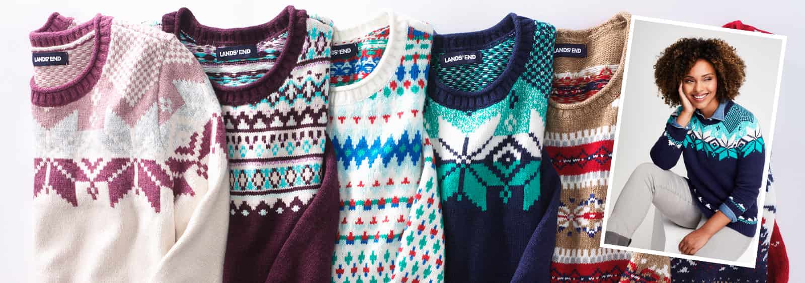 How to Choose the Most Flattering Plus Size Sweaters | Lands' End