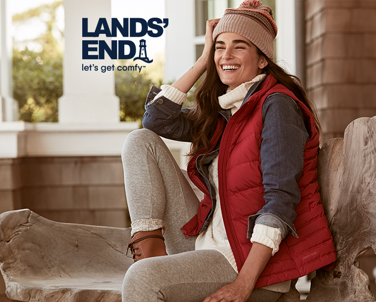 lands end pom pom hat