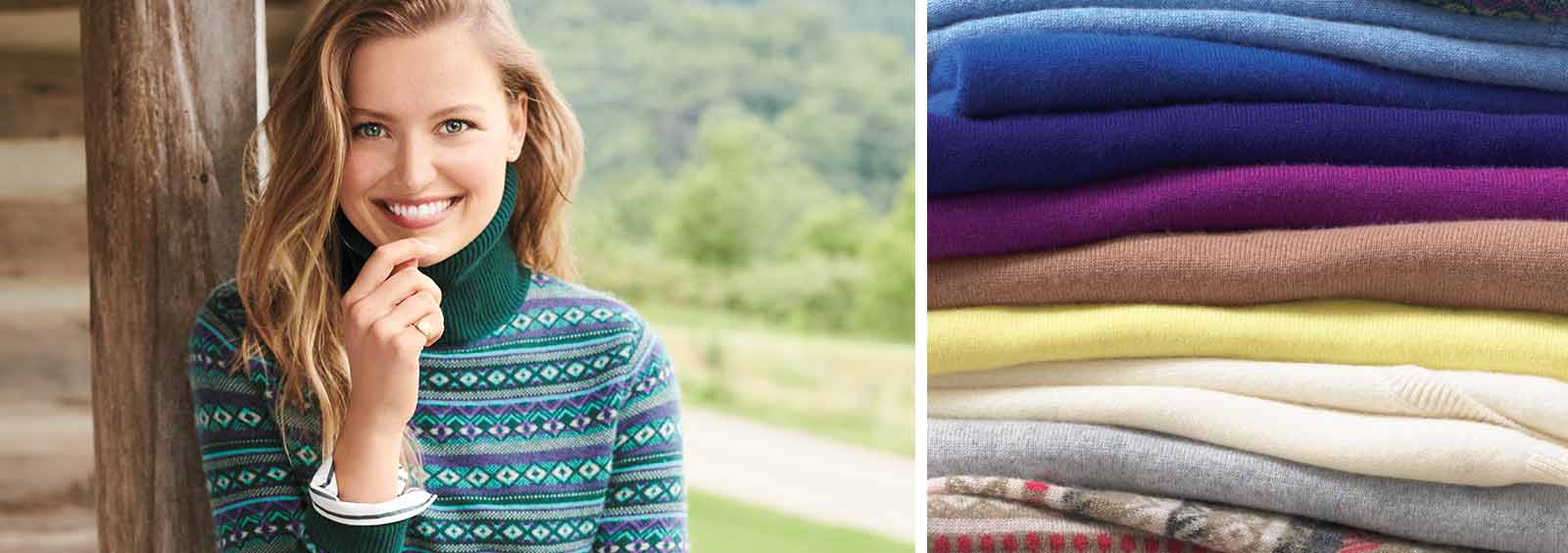 How To Wash and Care for Cashmere Sweater | Lands' End