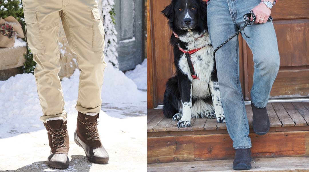 Men’s snow boots vs. Winter shoes