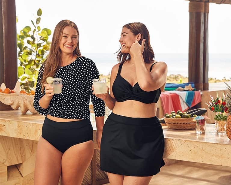 Mix & Match Plus-Size Swimwear for Your Next Vacation