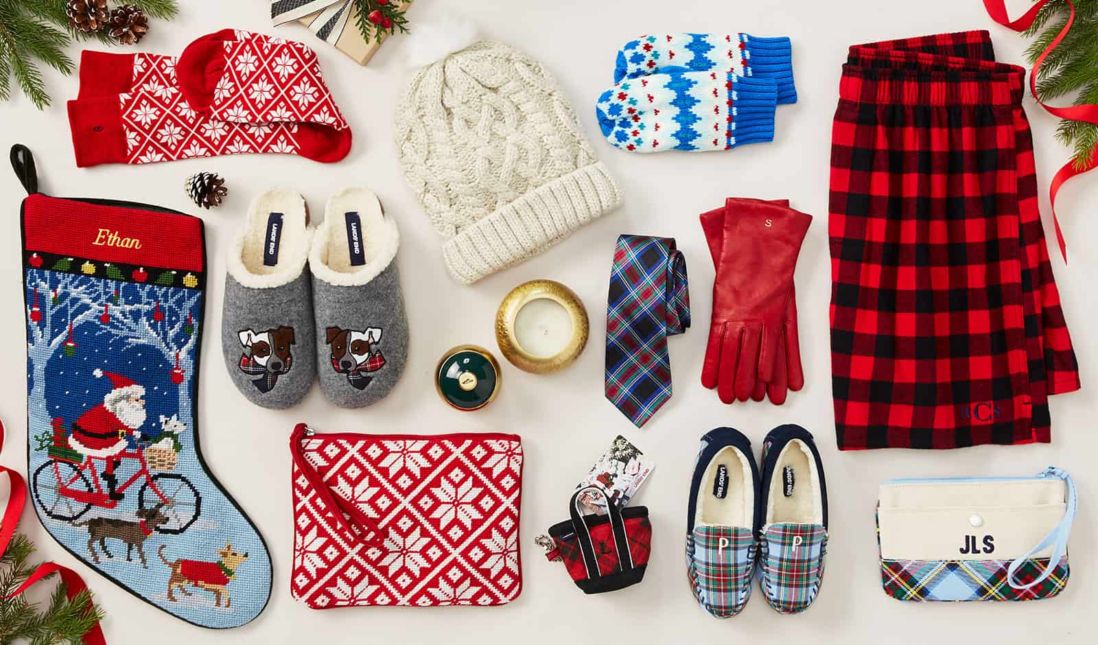 Monogrammed Gifts Mean Holiday Cheer | Lands' End