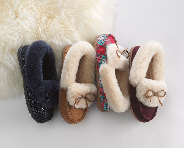 Monogrammed Slippers Every Couple Needs | Lands' End
