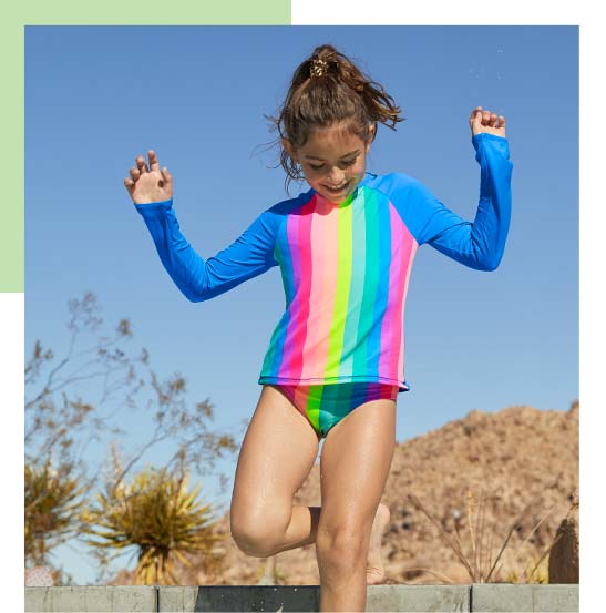 Aqua Sphere BIX Childrens Swimming Top Shirt Childrens Swimwear Kids Swimsuit
