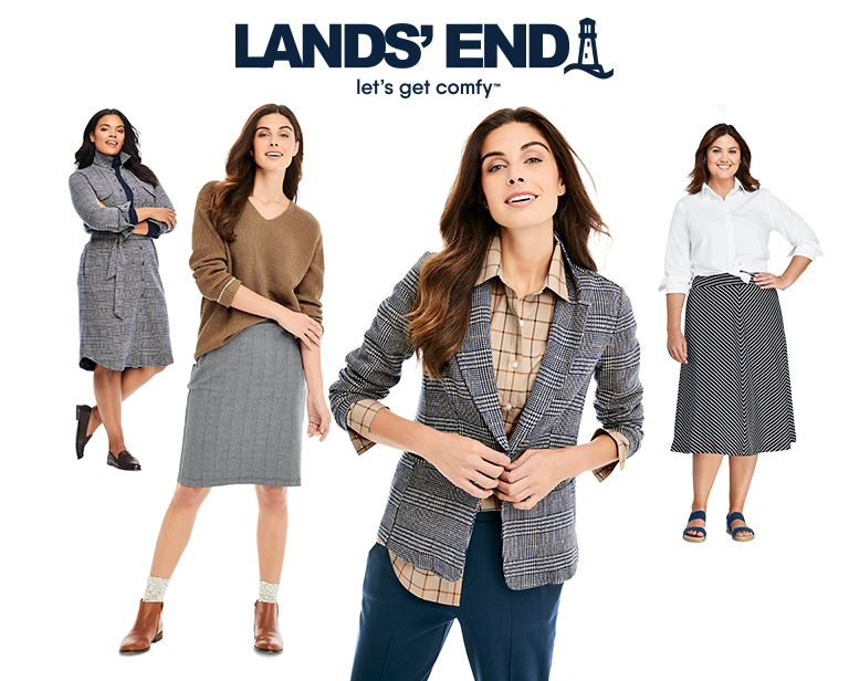 The Versatility of a Knee-Length Skirt | Lands' End