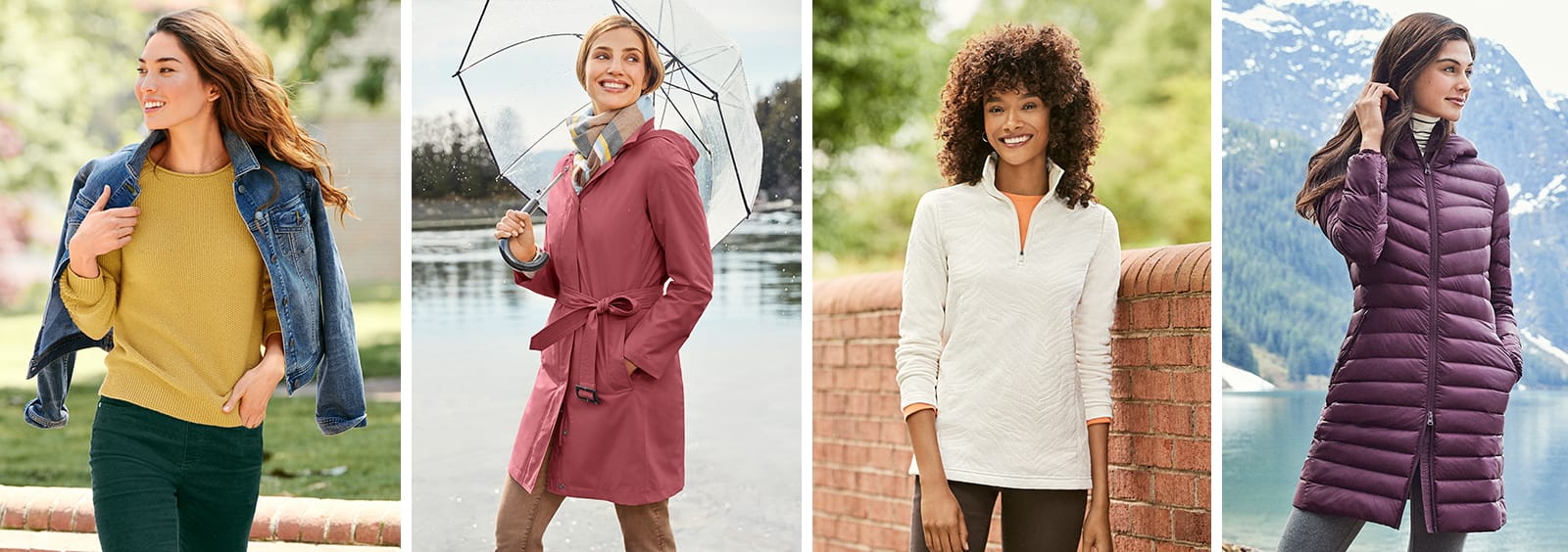 Top 4 Fall Jackets for Women