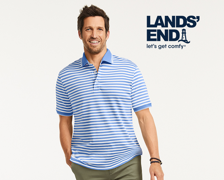 Great Barrier Reef Heiligdom grafiek Ways to Style a Men's Polo Shirt | Lands' End