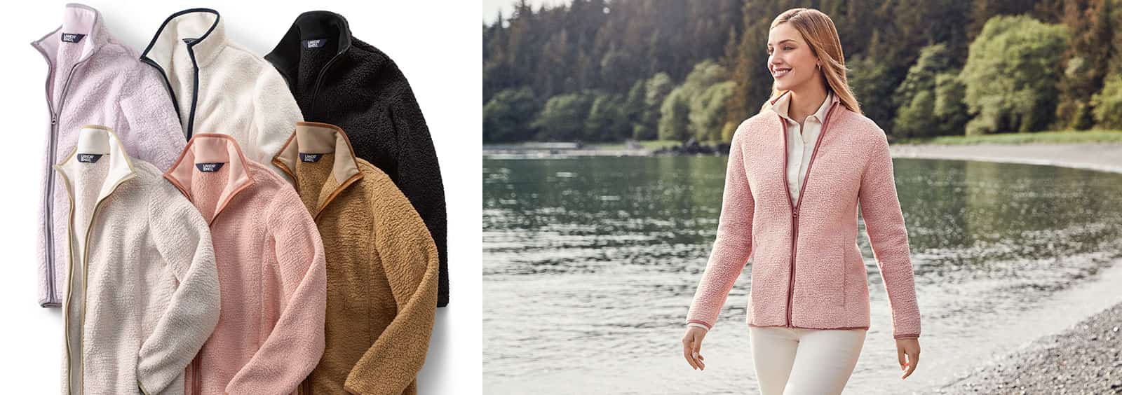 Which fleece is warmer?