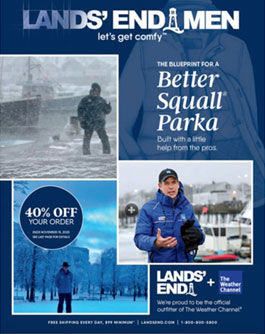 Men&rsquo;s Winter Catalog Cover