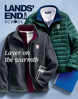 School Uniform Winter Catalog Cover