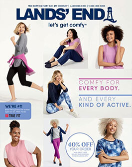 Lands’ End Early Spring Catalog Cover