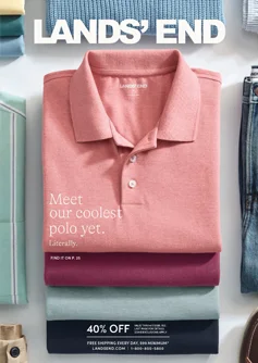Lands' End Men's Catalog Cover