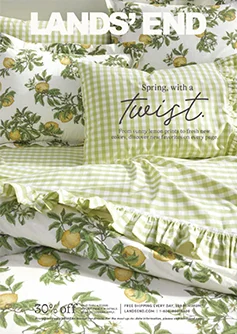 Lands' End Home Catalog Cover