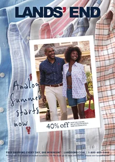 Lands' End Men's Catalog Cover