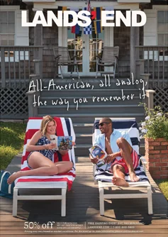 Lands' End Catalog Cover