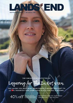 Lands' End Catalog Cover