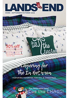 Lands' End Home Catalog Cover