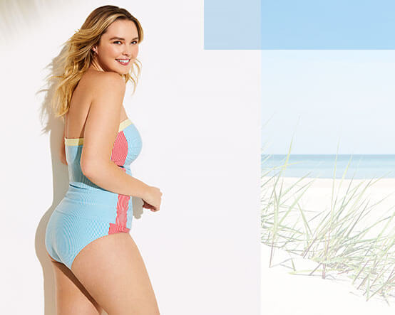 Woman wearing a swimsuit