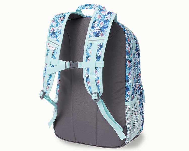 Back of a extra large backpack