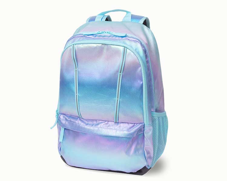 Front of a large backpack