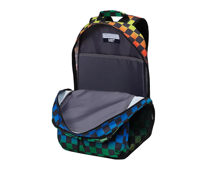 Back of a extra large backpack