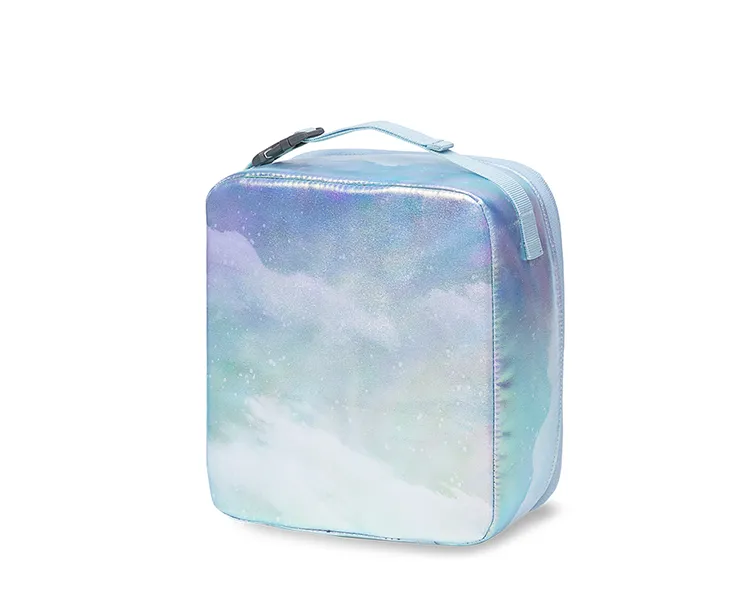 Inside of an EZ-wipe lunch box