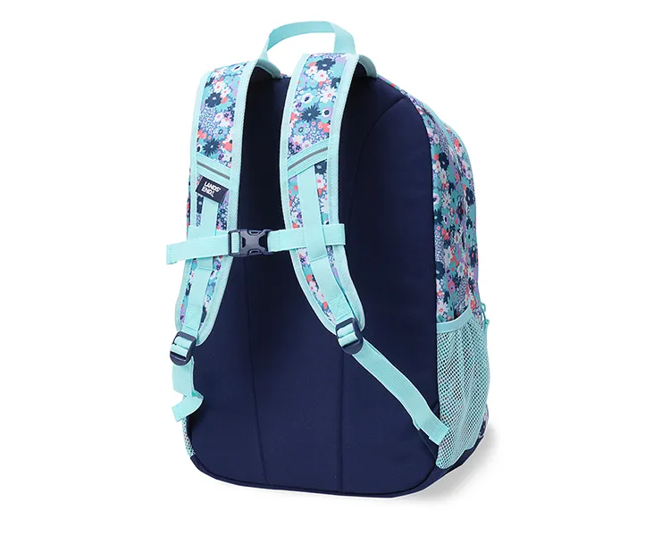 Top of a large backpack