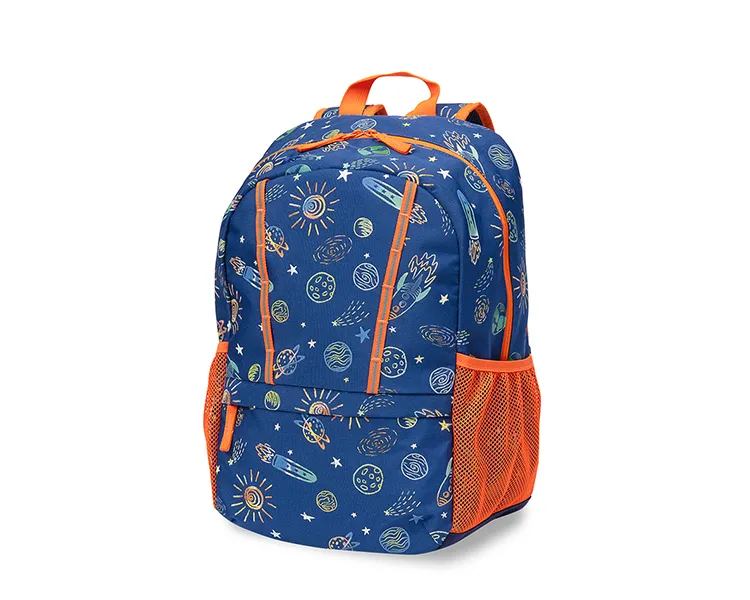 Front of a medium backpack