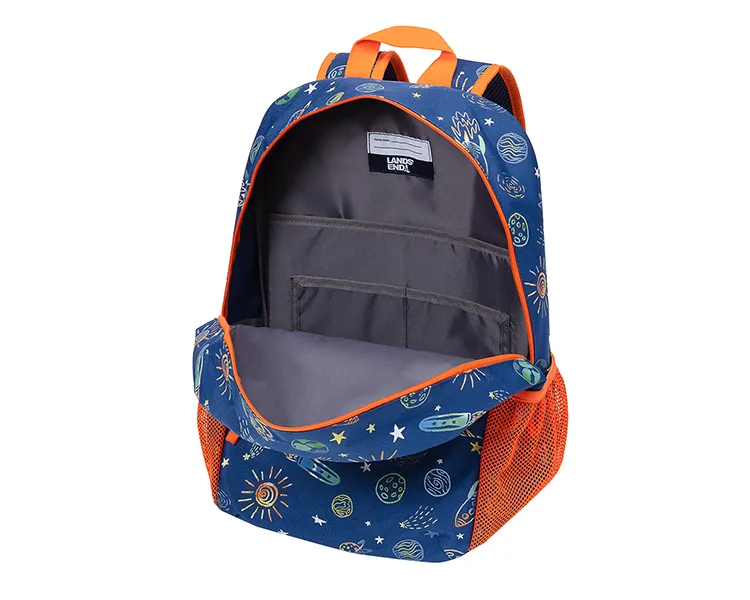 Back of a medium backpack
