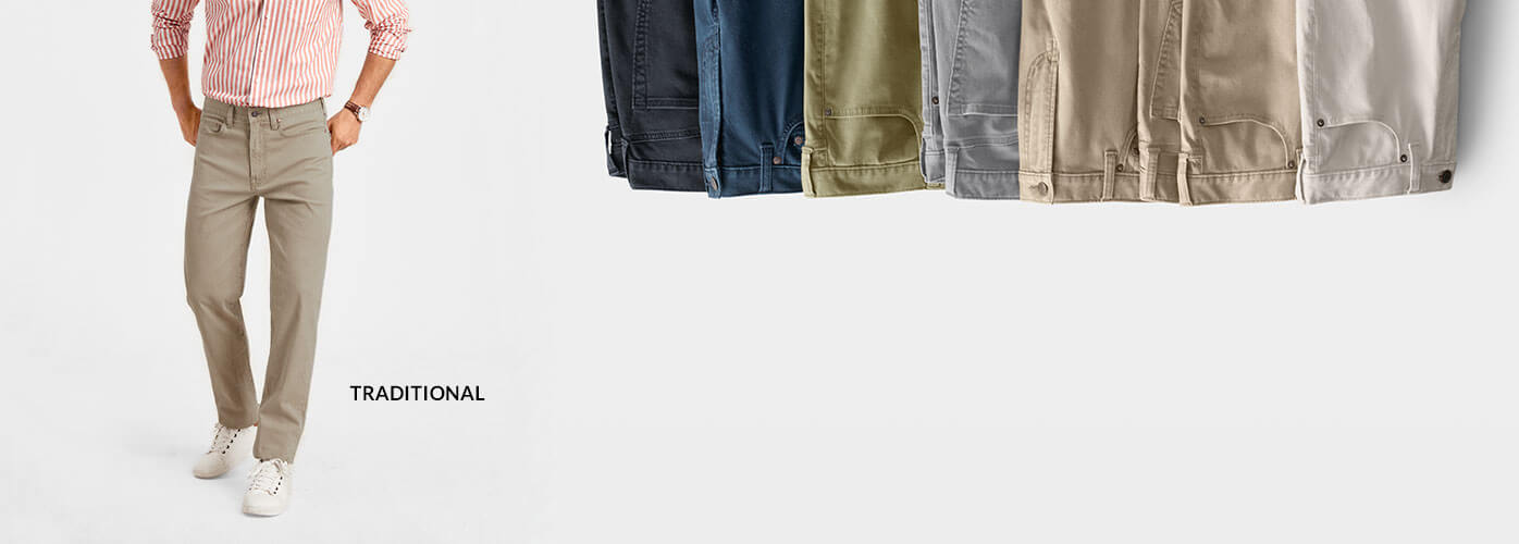 Men’s Pants Fit Guide Lands' End