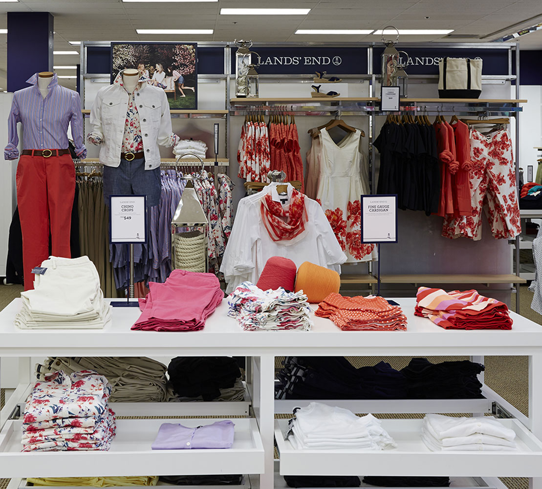 sears lands end swimsuits