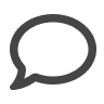 Icon of a chat bubble