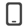 Icon of a mobile phone