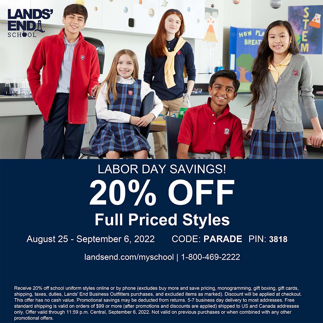Lands' End School Uniforms